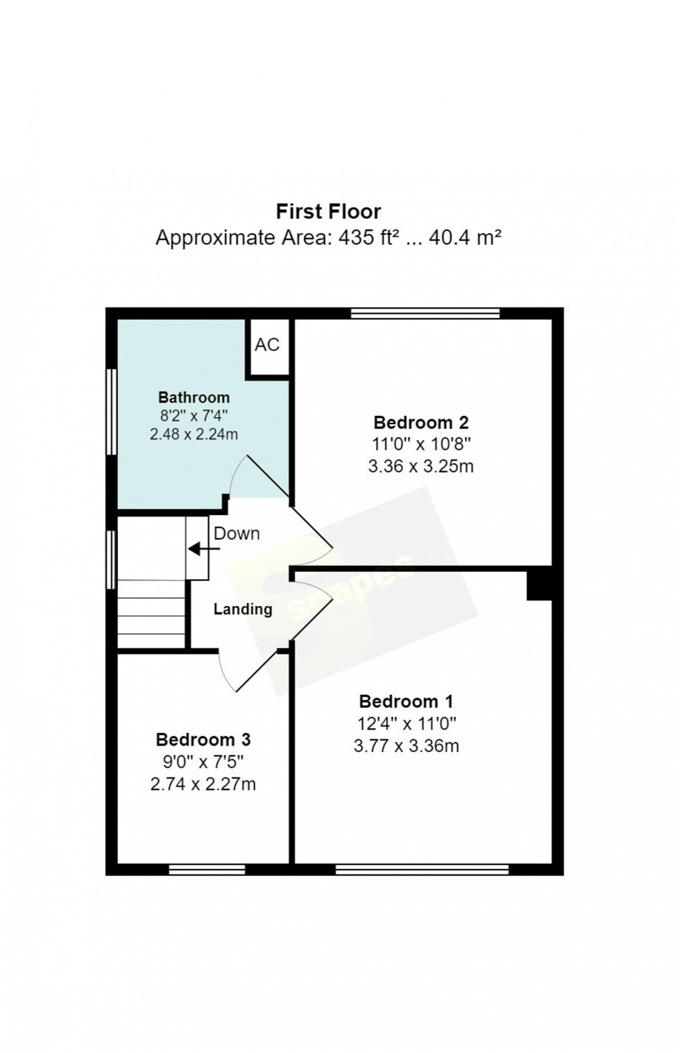 Floorplan for Ashley Drive, Bramhall, SK7