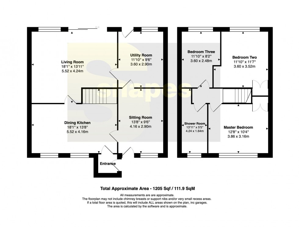 Floorplan for Hampton Grove, Cheadle Hulme, SK8