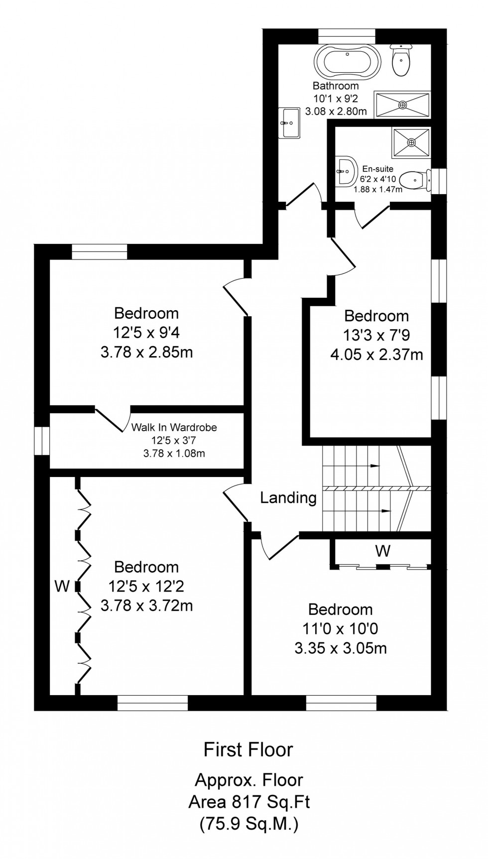 Floorplan for Moss Lane, Bramhall, SK7