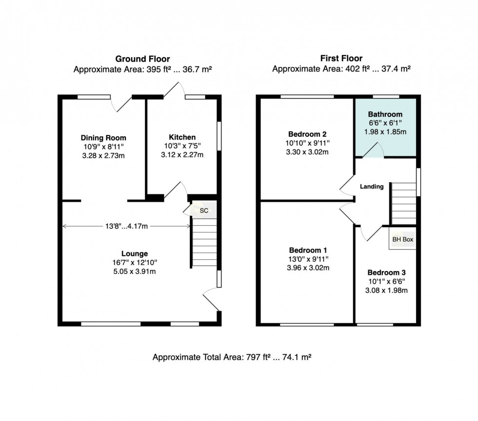 Floorplan for Seal Road, Bramhall, SK7