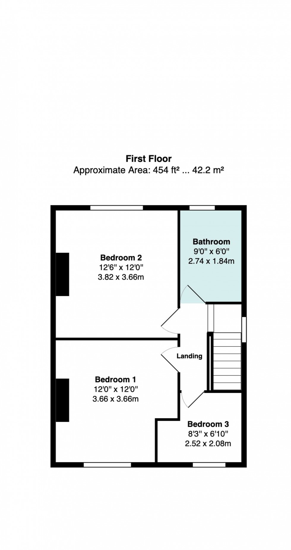 Floorplan for Crossfield Grove, Stockport, SK2