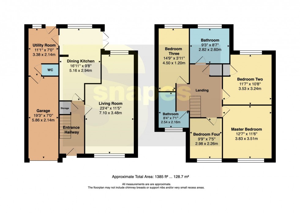 Floorplan for Ledge Ley, Cheadle Hulme, SK8