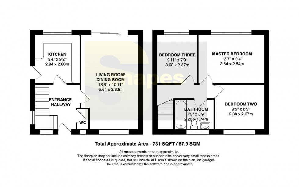 Floorplan for Llanberis Road, Cheadle Hulme, SK8