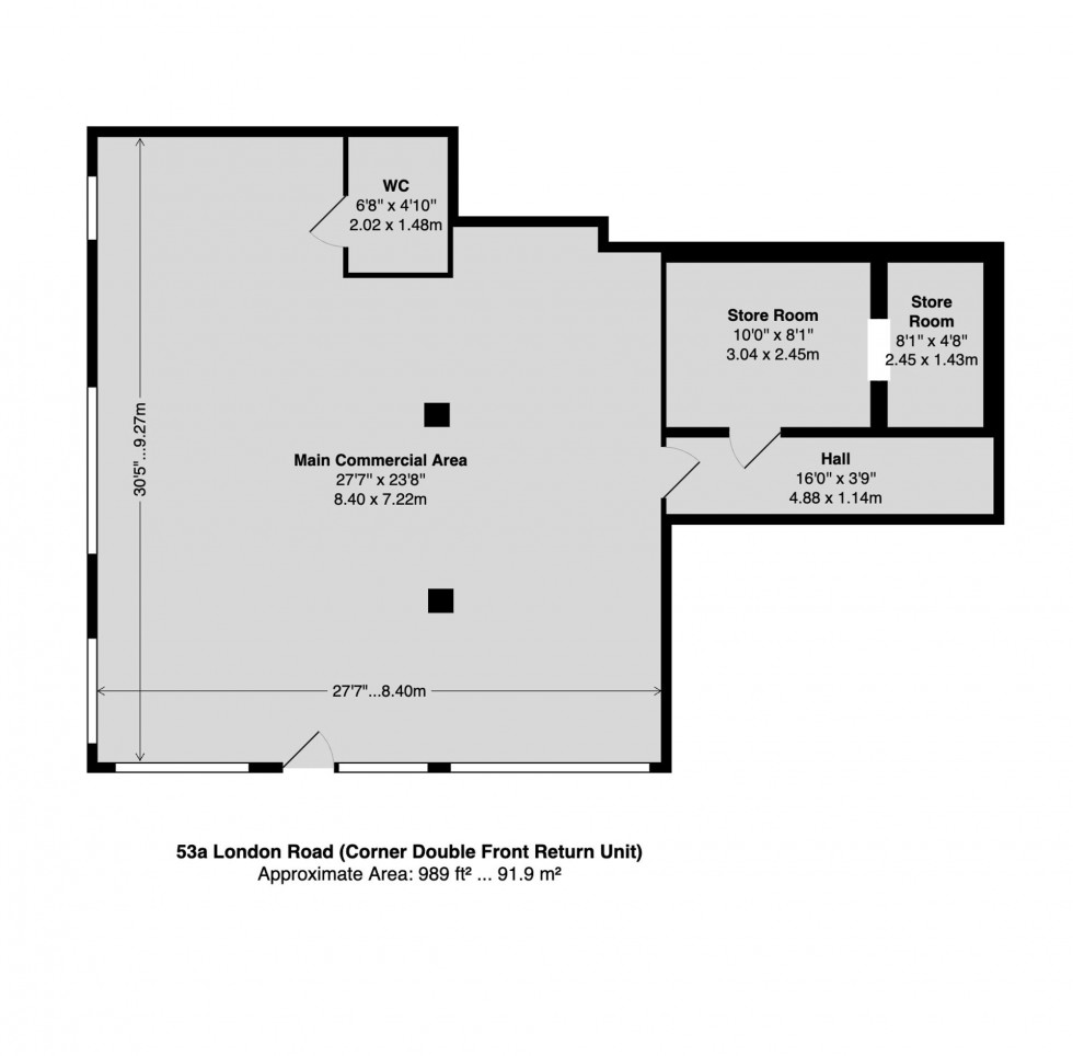 Floorplan for London Road, Hazel Grove, SK7