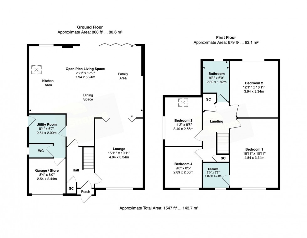 Floorplan for Belmont Road, Bramhall, SK7