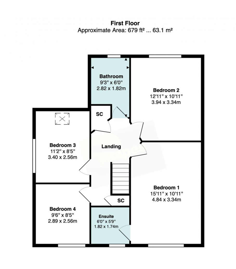 Floorplan for Belmont Road, Bramhall, SK7