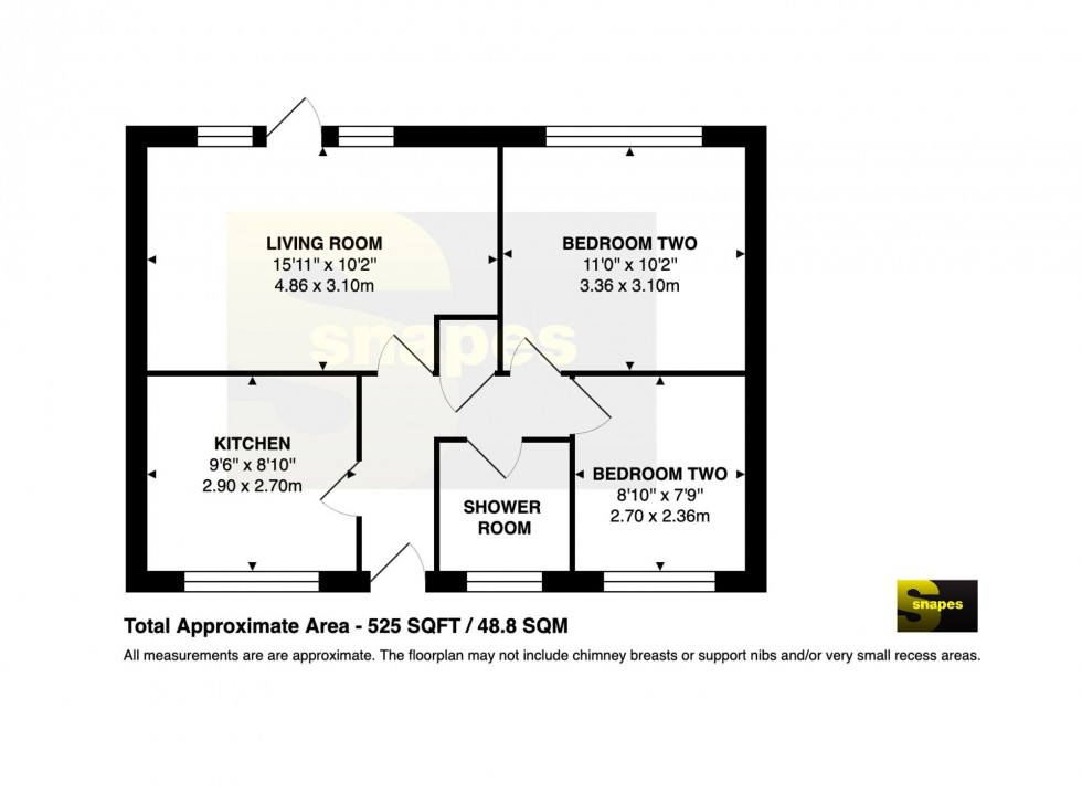 Floorplan for Adam Close, Cheadle Hulme, SK8