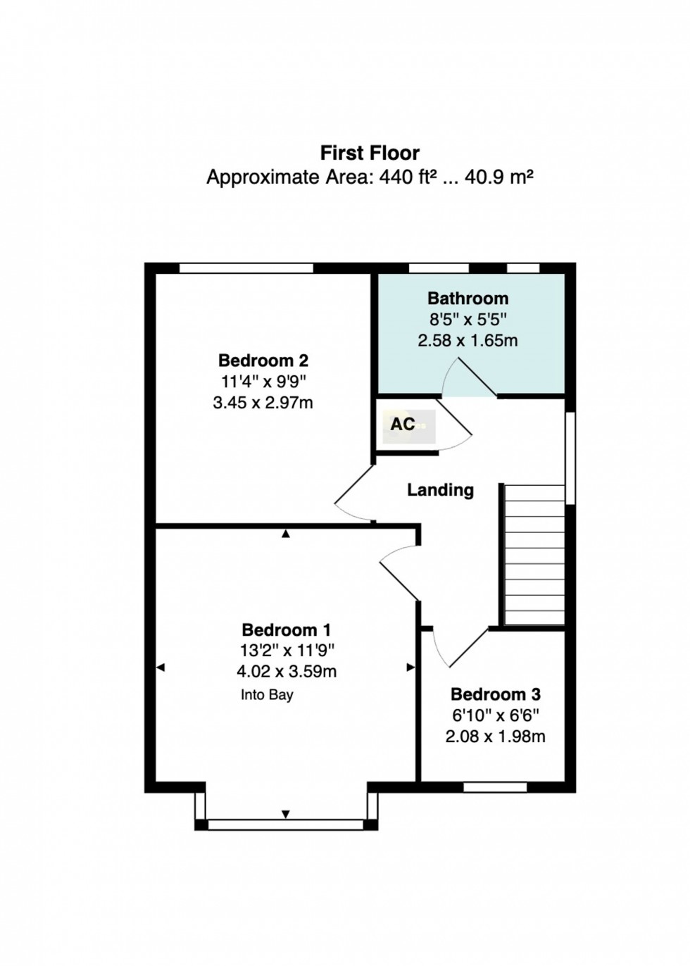 Floorplan for Meadway, Bramhall, SK7