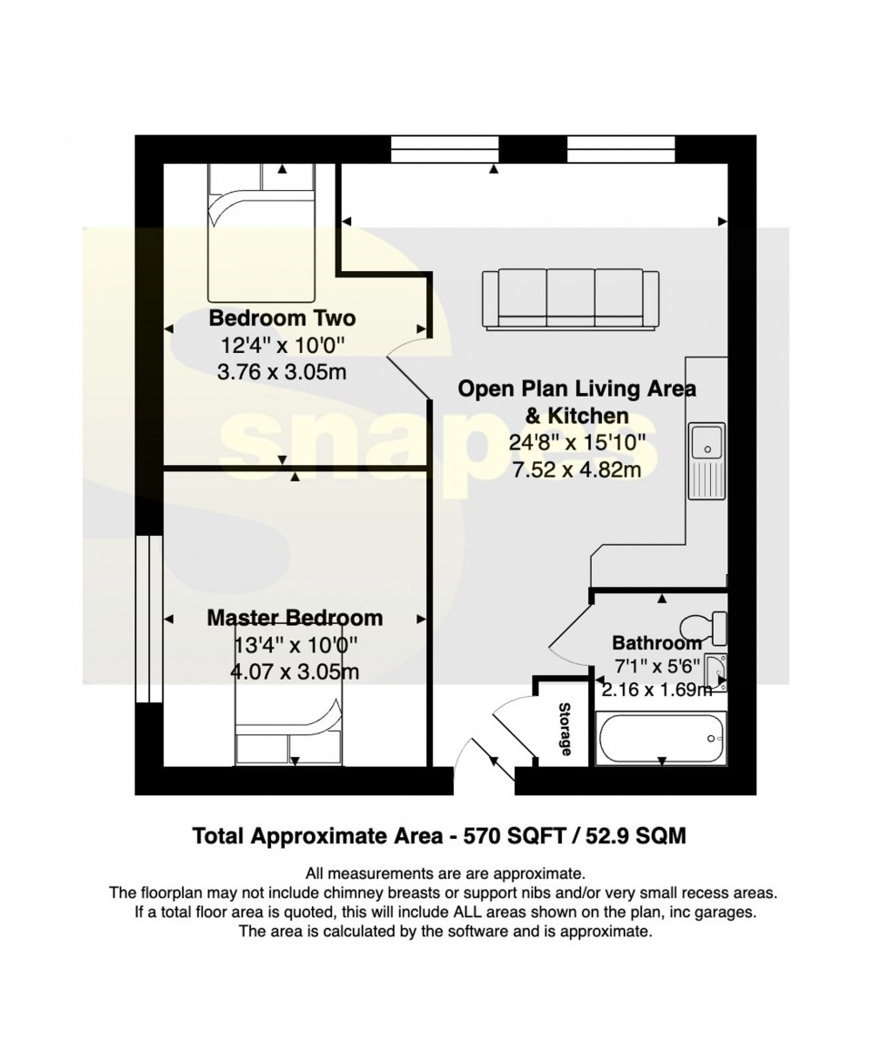 Floorplan for Warren Road, Cheadle Hulme, SK8