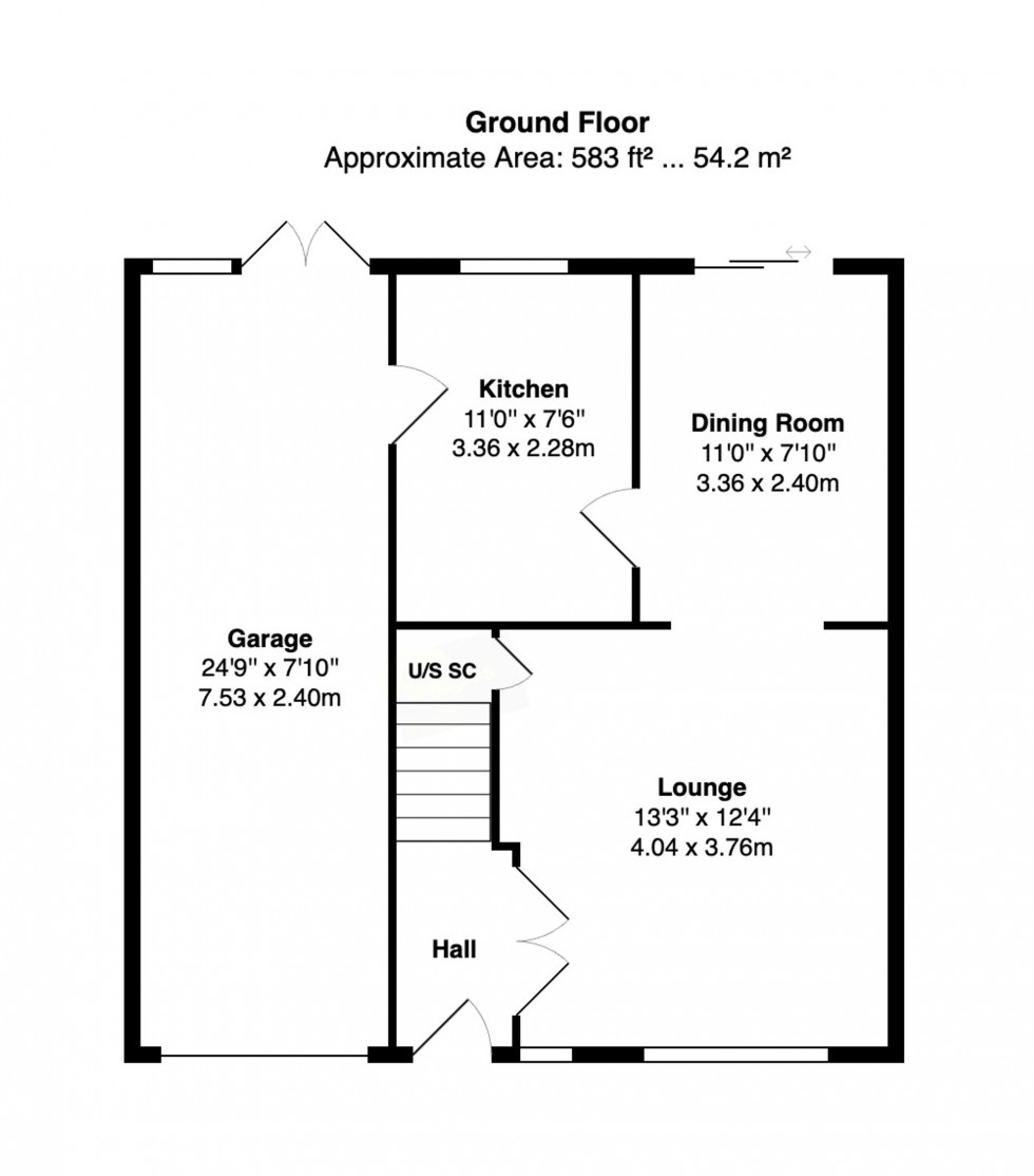 Floorplan for Alvington Grove, Hazel Grove, SK7