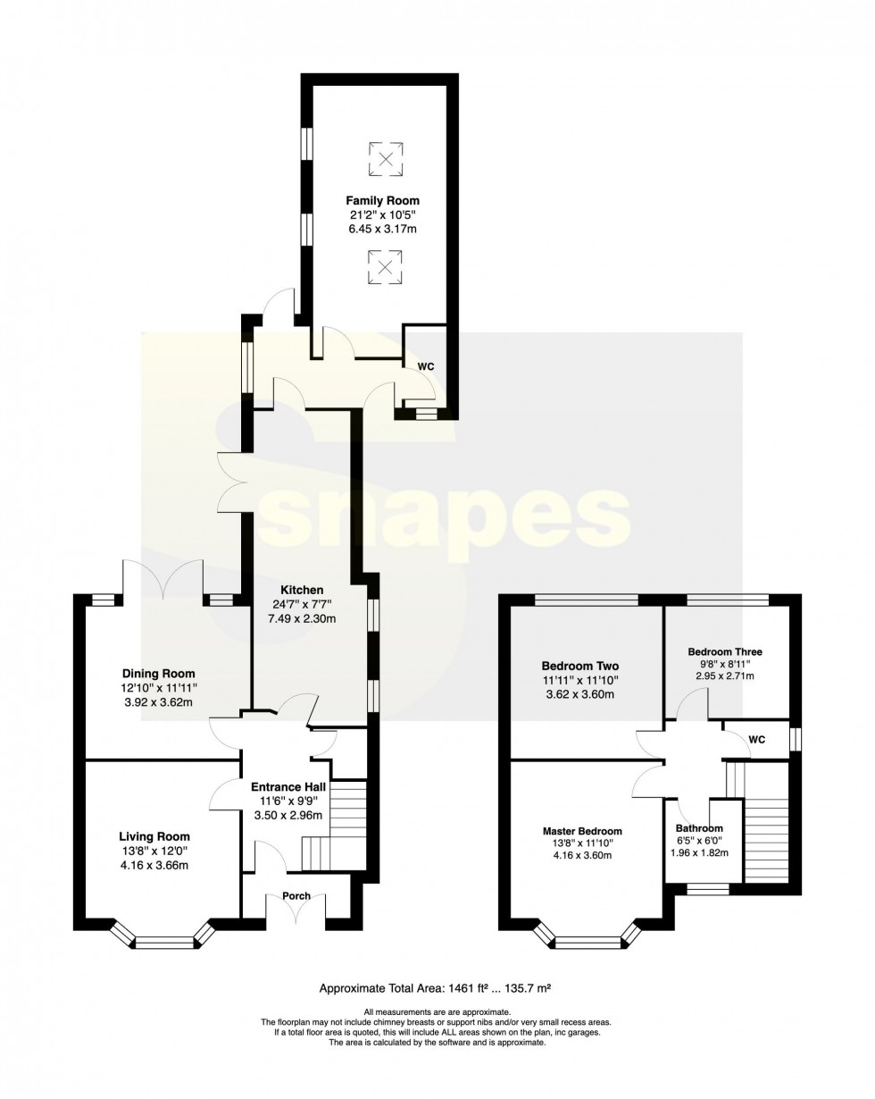 Floorplan for Balmoral Avenue, Cheadle Hulme, SK8