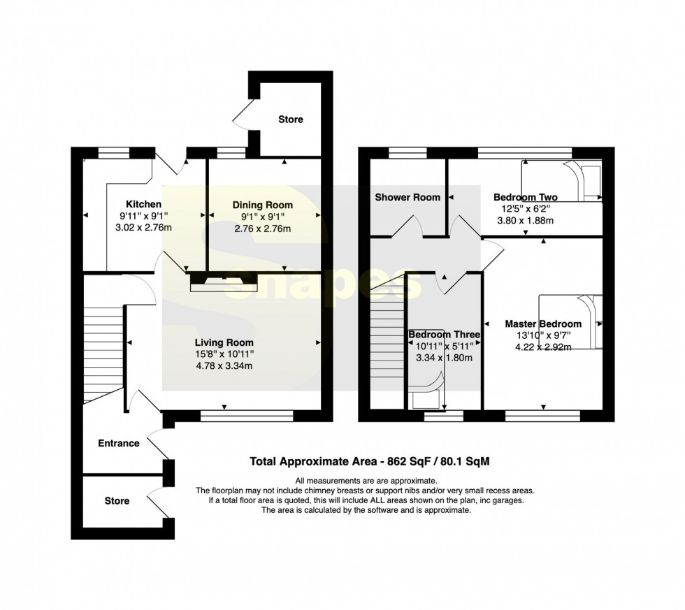 Floorplan for Bishops Close, Cheadle, SK8