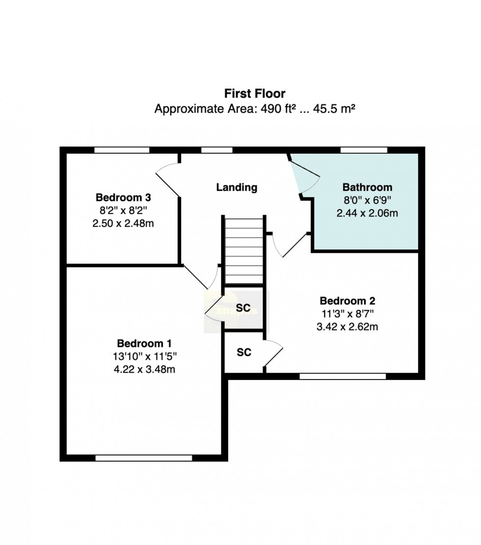 Floorplan for Adelaide Road, Bramhall, SK7