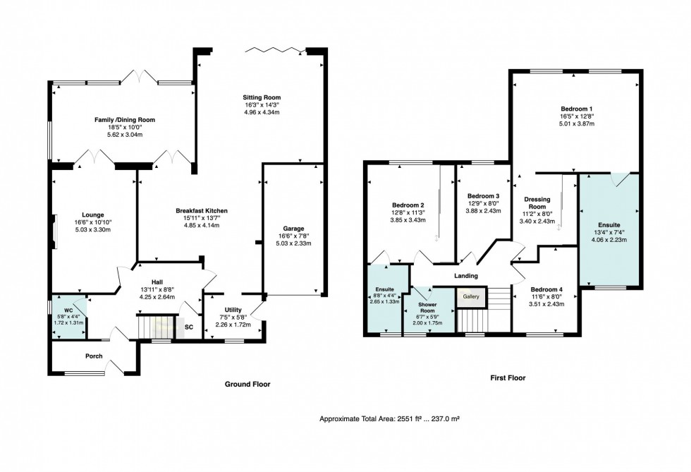 Floorplan for Abingdon Road, Bramhall, SK7