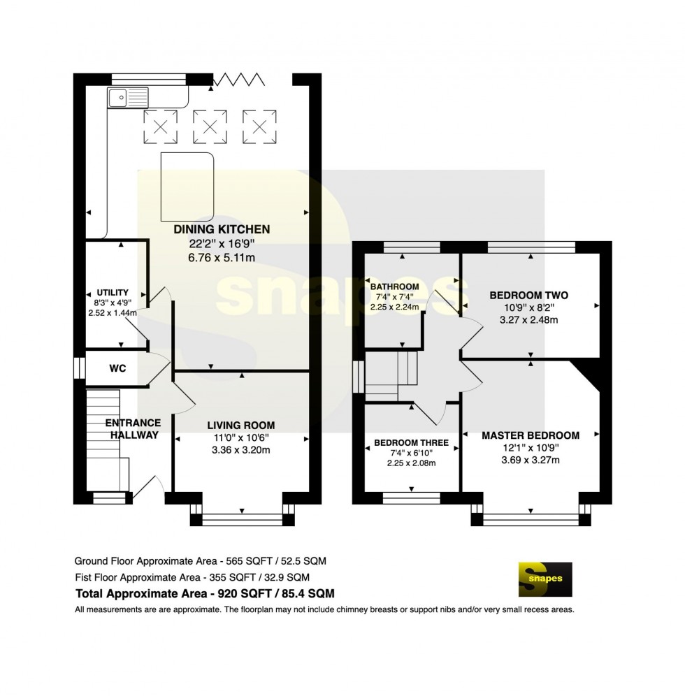 Floorplan for Adswood Old Hall Road, Cheadle Hulme, SK8