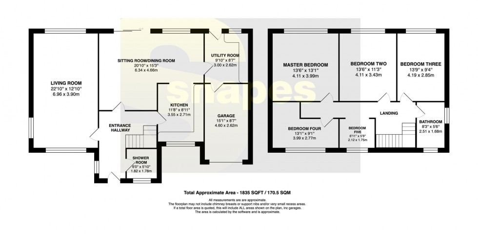 Floorplan for Highfield Road, Cheadle Hulme, SK8