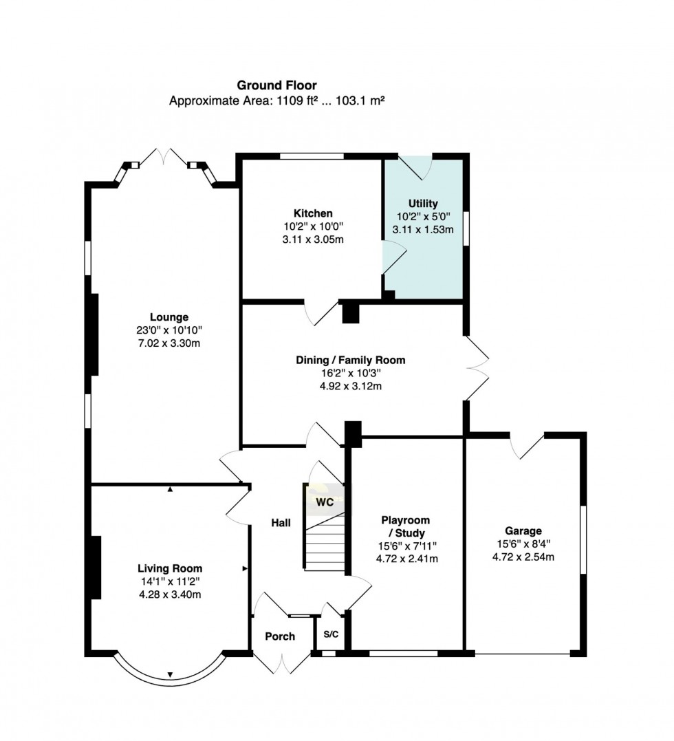 Floorplan for Midland Road, Bramhall, SK7