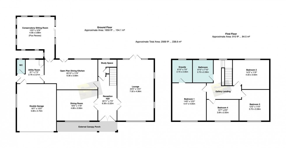 Floorplan for Broadoak Road, Bramhall, SK7