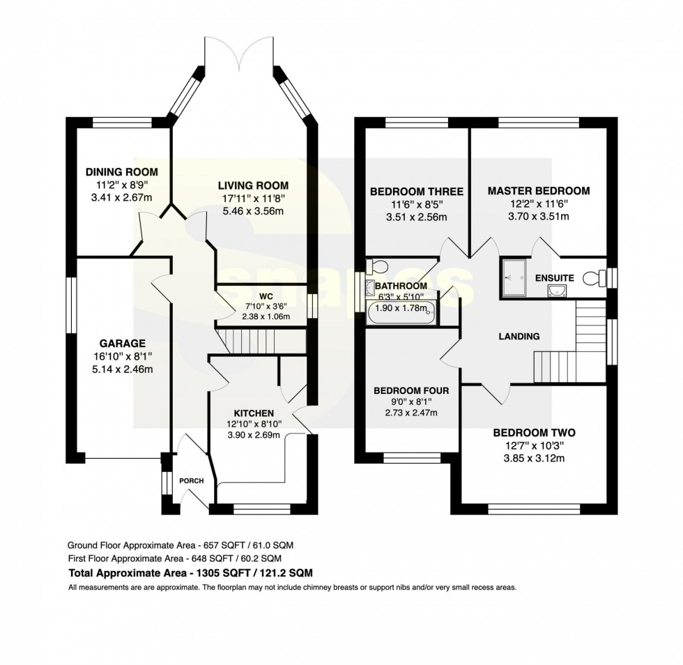 Floorplan for Belmont Road, Gatley, SK8