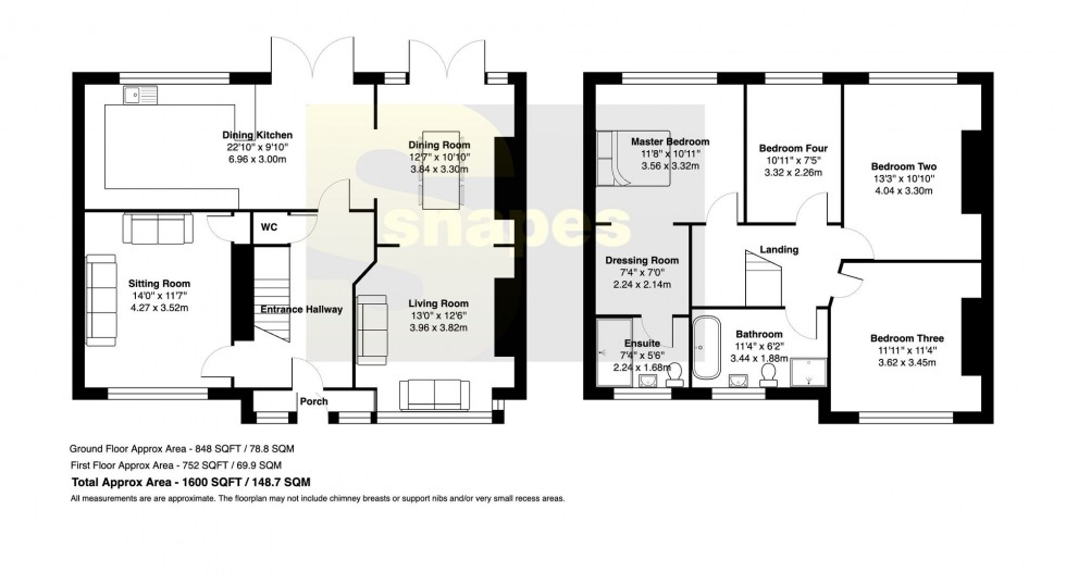 Floorplan for Brookdale Road, Gatley, SK8