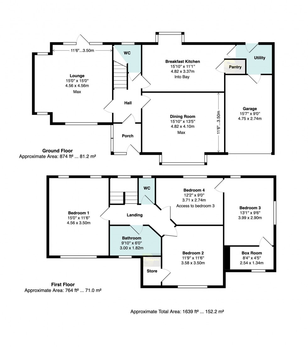 Floorplan for Highfield Parkway, Bramhall, SK7