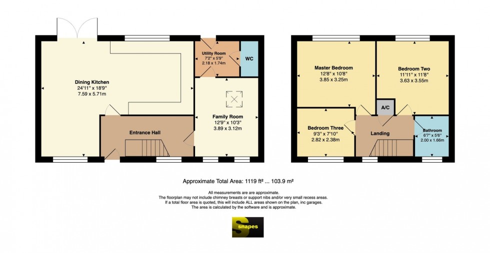 Floorplan for Demmings Road, Cheadle, SK8