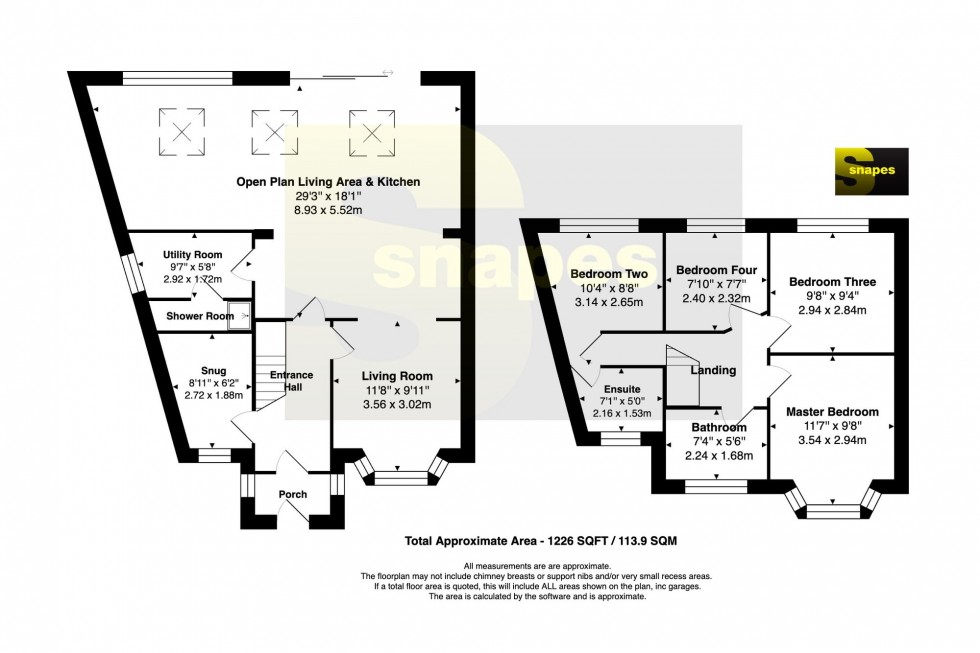 Floorplan for Pingate Lane, Cheadle Hulme, SK8