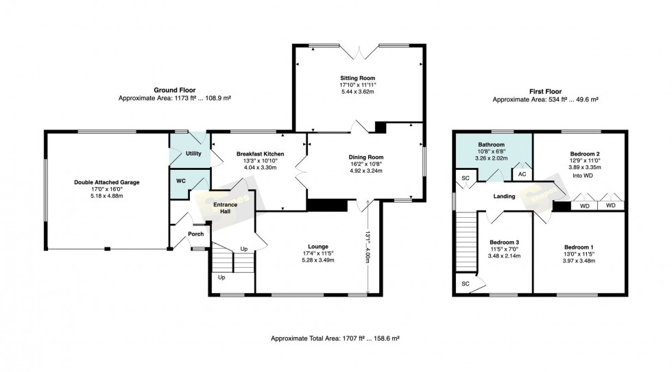 Floorplan for Northcote Road, Bramhall, SK7