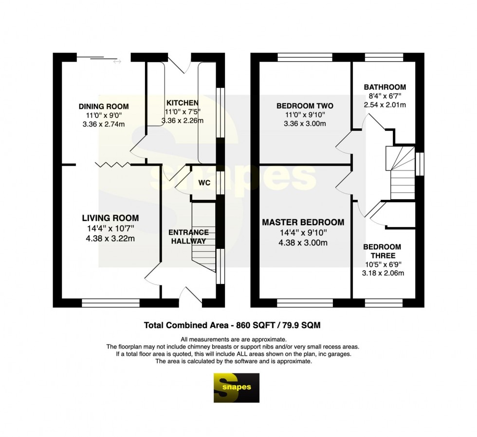 Floorplan for Sherbourne Close, Cheadle Hulme, SK8