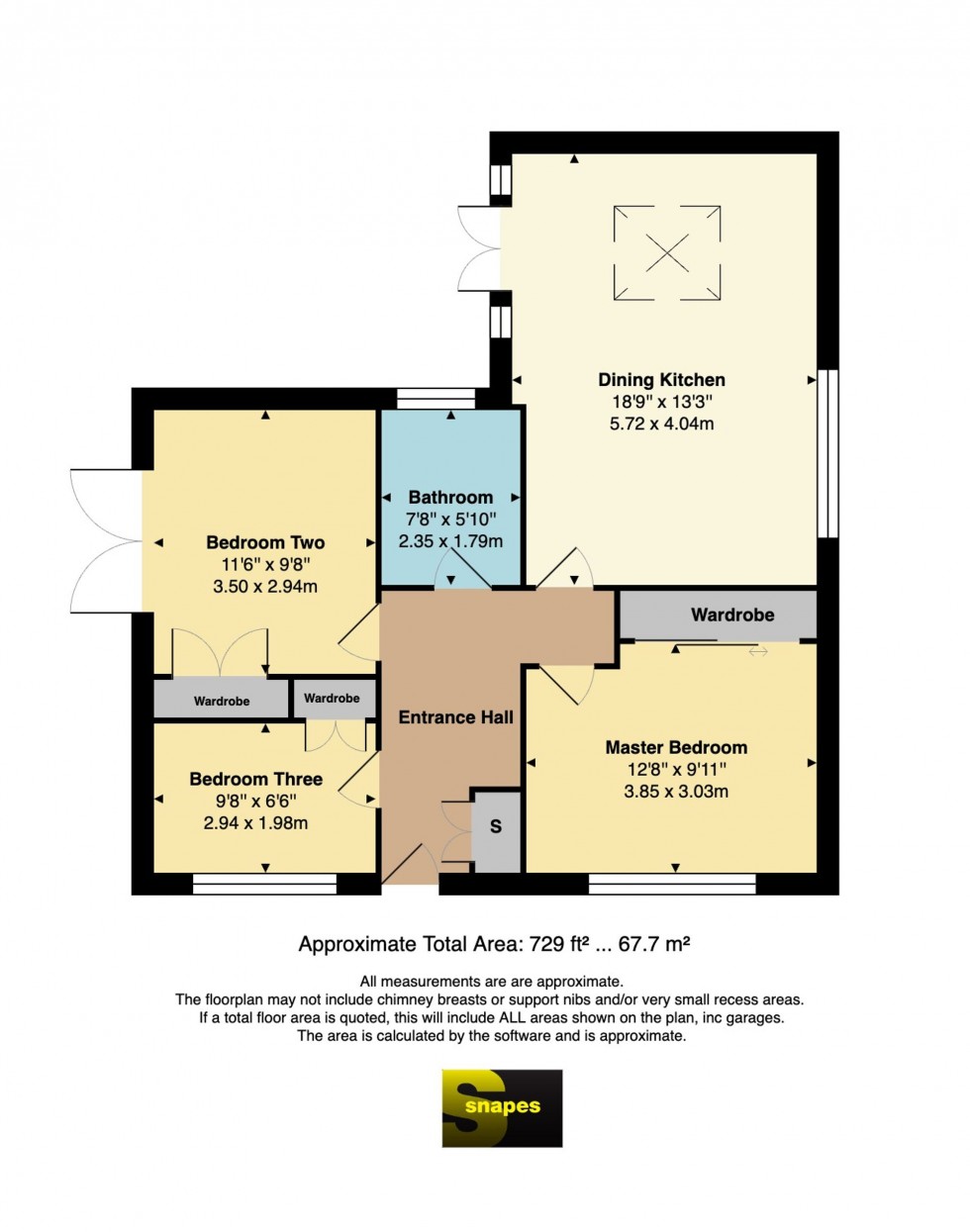 Floorplan for Conway Road, Cheadle Hulme, SK8