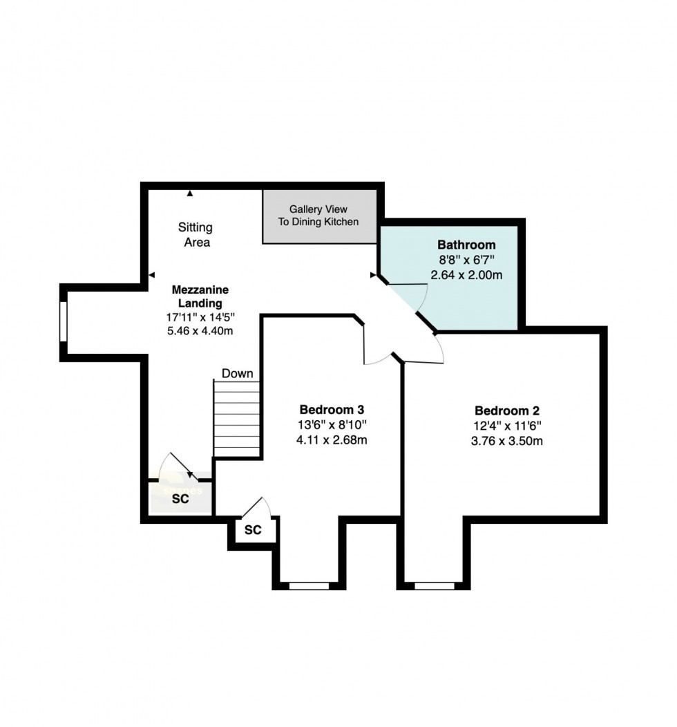 Floorplan for Victoria Way, Bramhall, SK7