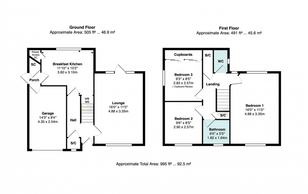 Floorplan for Meadway, Bramhall, SK7