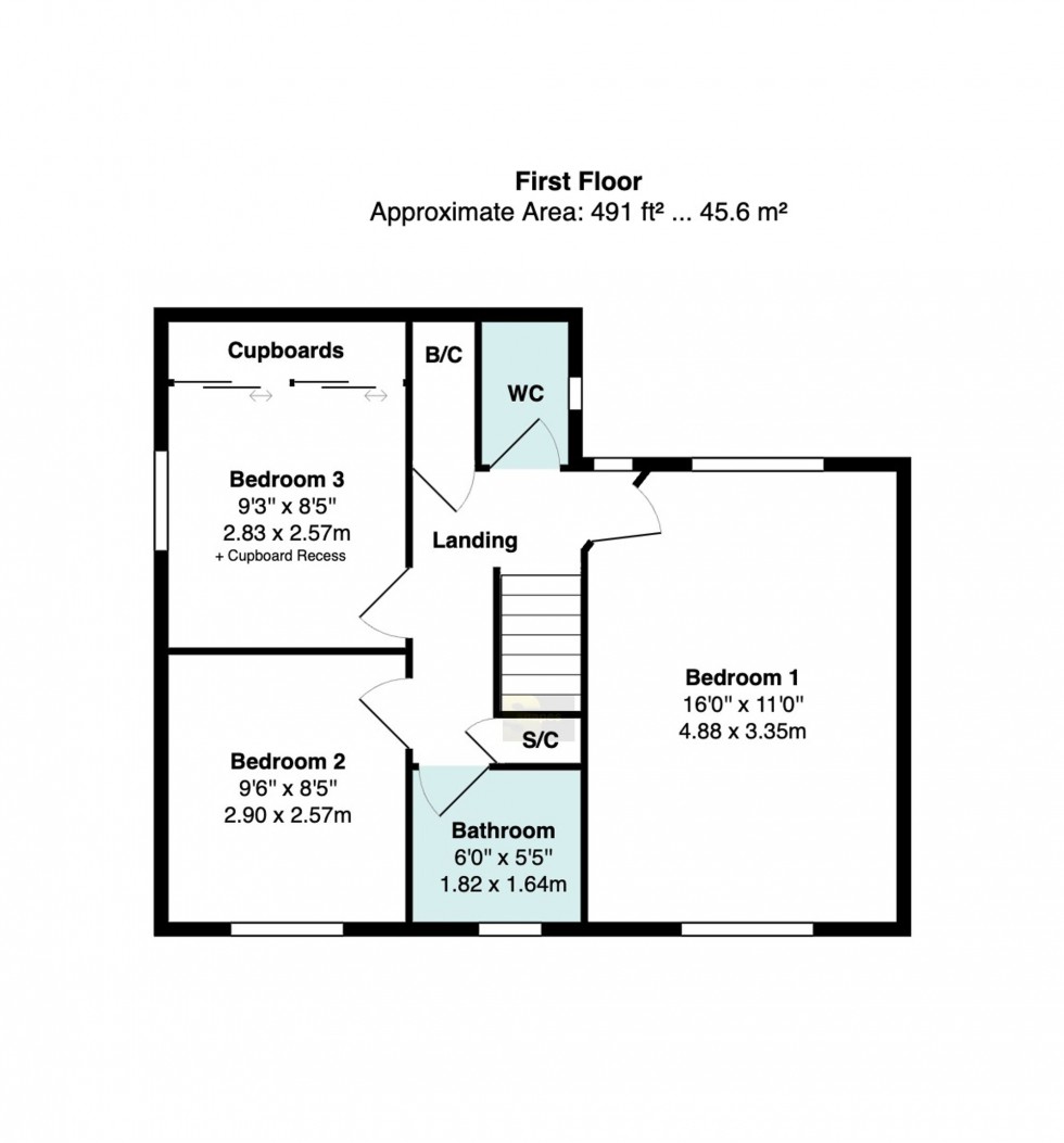 Floorplan for Meadway, Bramhall, SK7