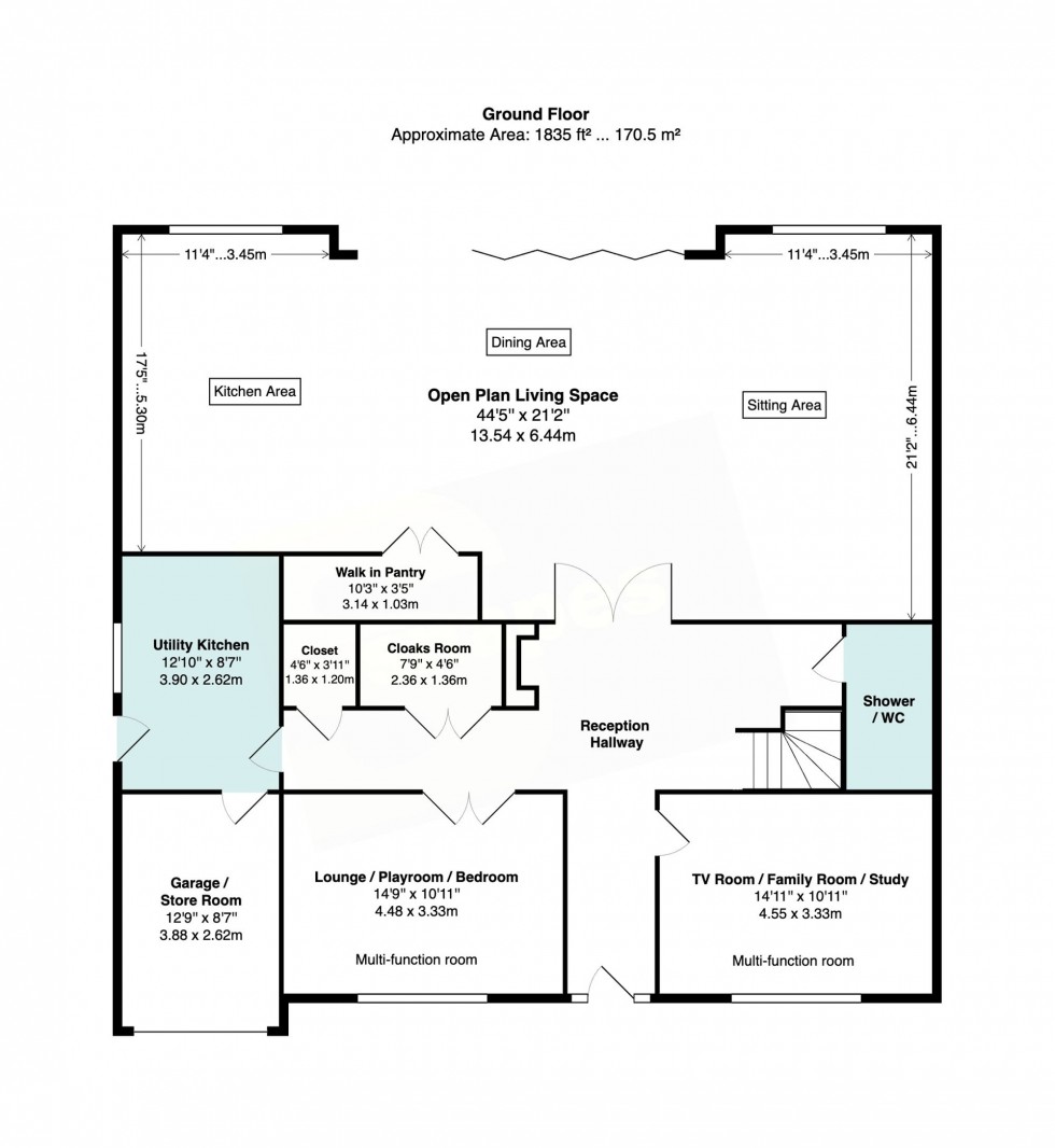 Floorplan for Seal Road, Bramhall, SK7