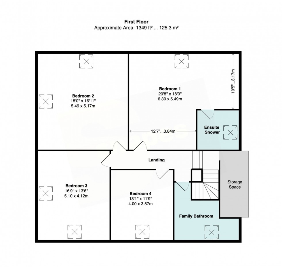 Floorplan for Seal Road, Bramhall, SK7