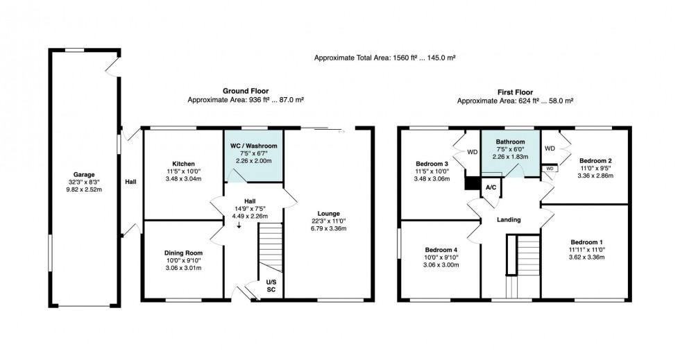 Floorplan for Hardy Drive, Bramhall, SK7