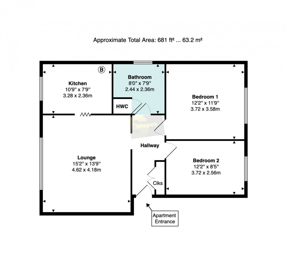 Floorplan for Briarlands Close, Bramhall, SK7