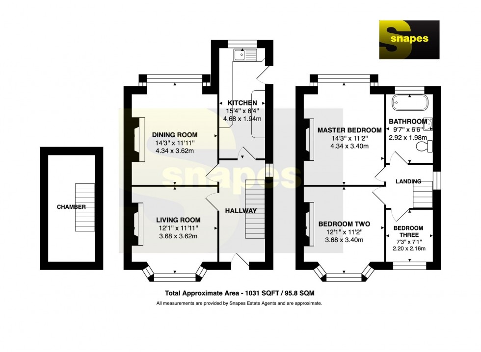 Floorplan for Swann Lane, Cheadle Hulme, SK8