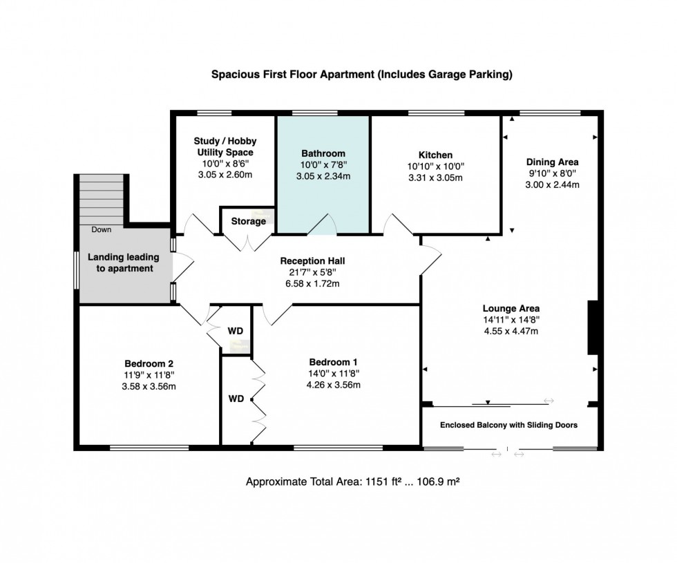 Floorplan for Arden Court, Bramhall, SK7