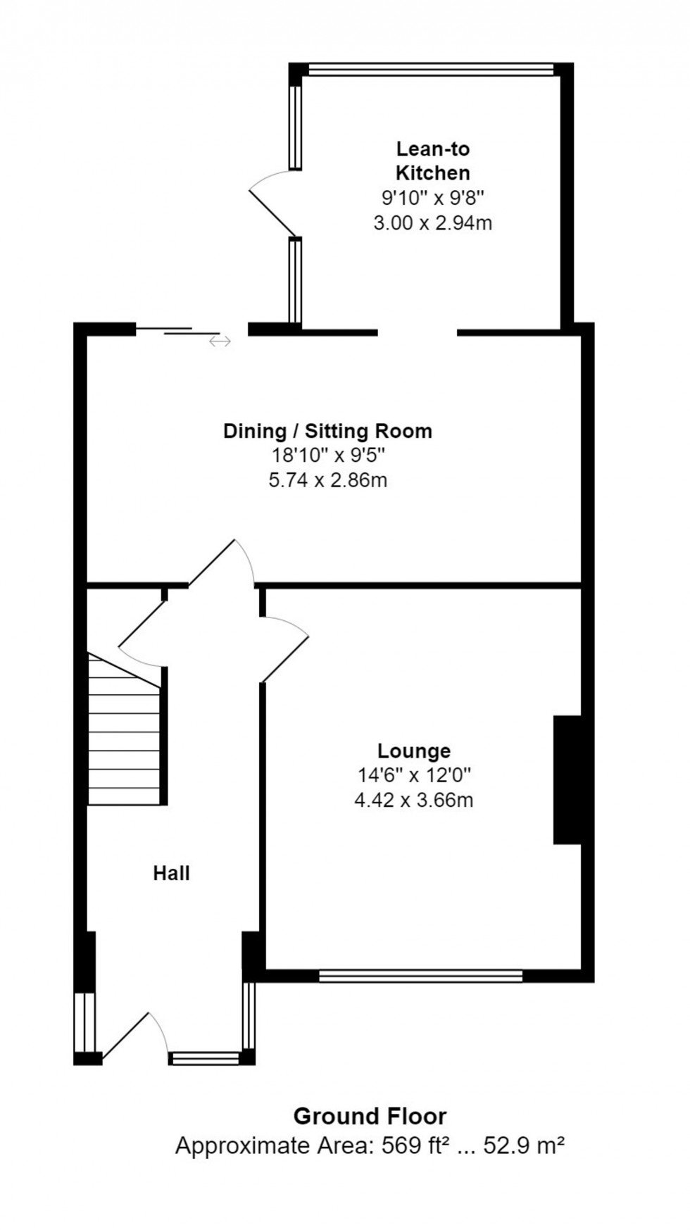 Floorplan for Zurich Gardens, Bramhall, SK7