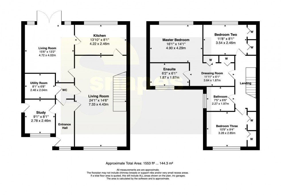 Floorplan for Old Wool Lane, Cheadle Hulme, SK8