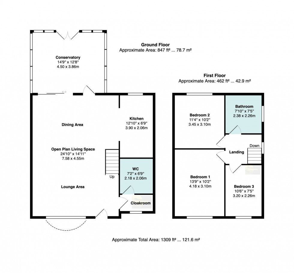 Floorplan for Seal Road, Bramhall, SK7