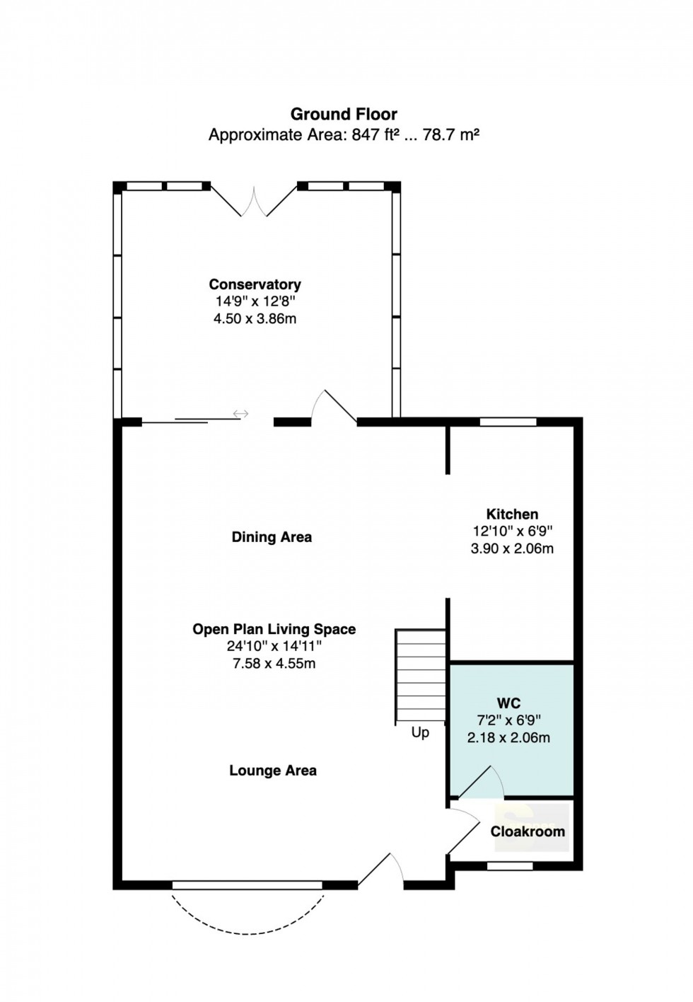 Floorplan for Seal Road, Bramhall, SK7