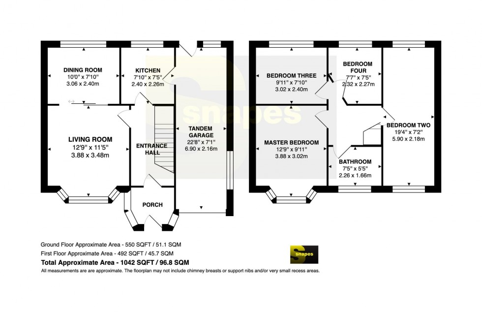 Floorplan for Newlands Avenue, Cheadle Hulme, SK8