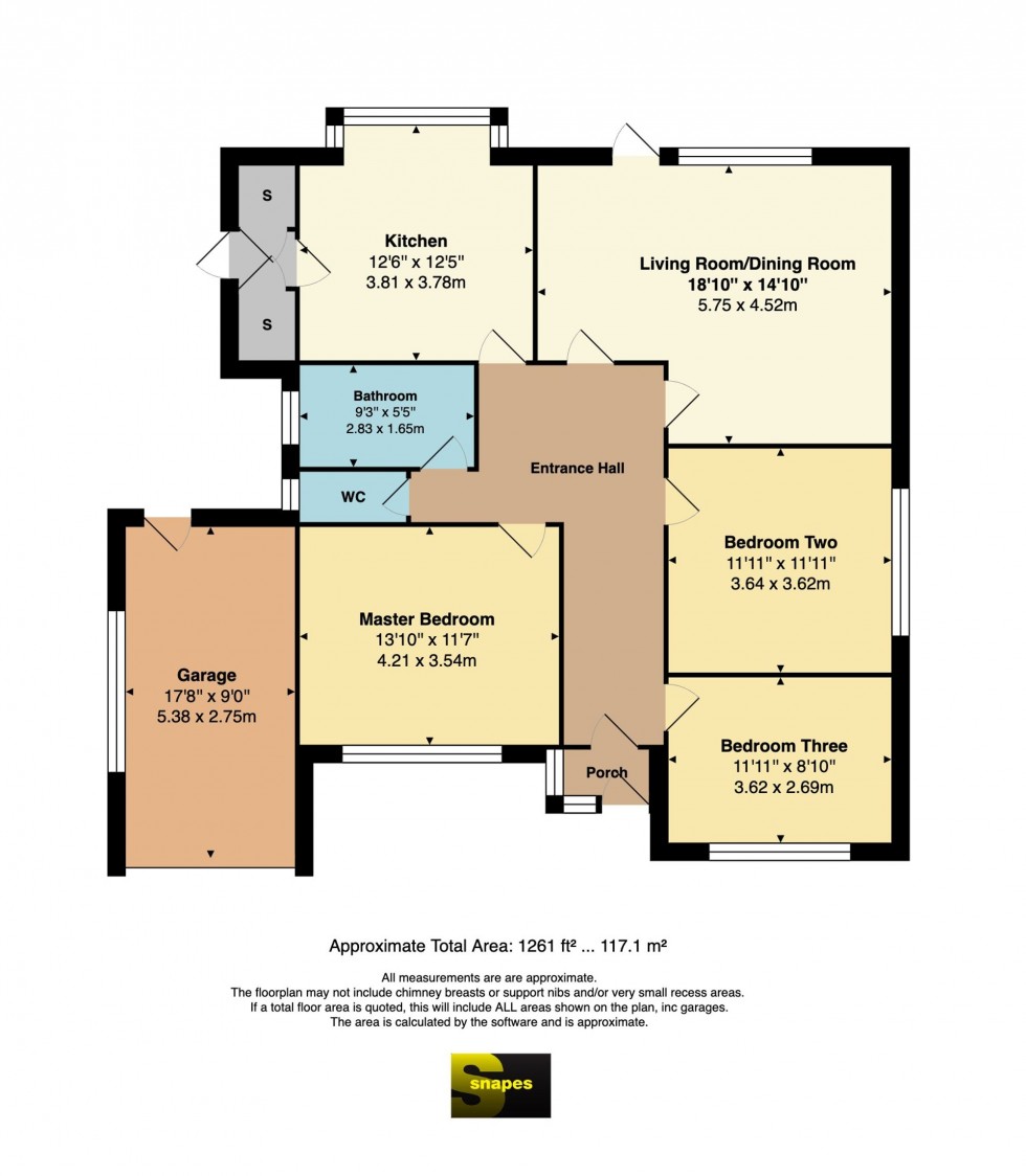 Floorplan for Ravenoak Road, Cheadle Hulme, SK8