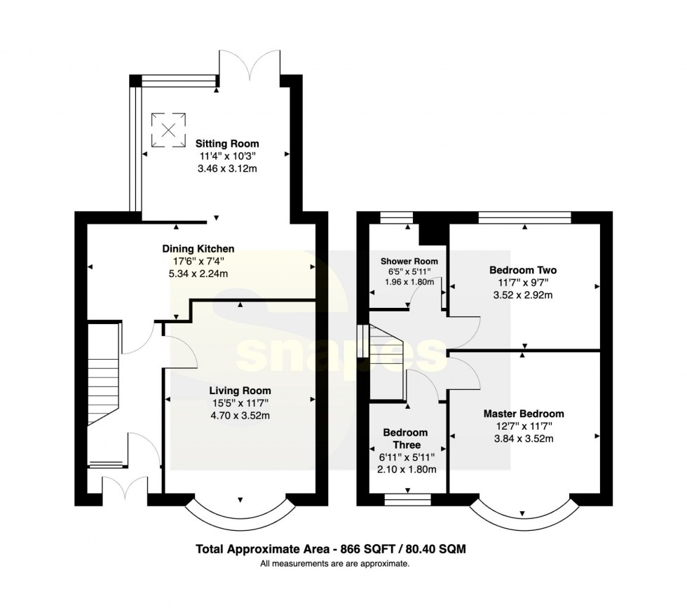 Floorplan for Parkway, Stockport, SK3