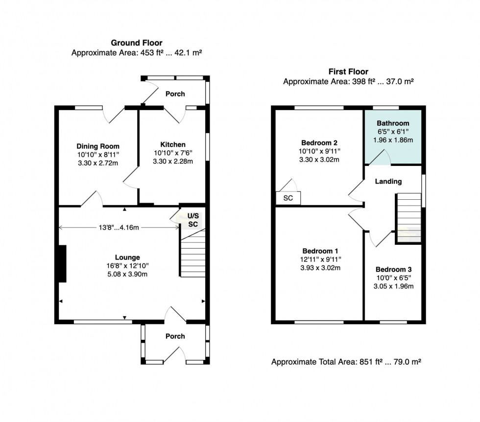 Floorplan for Seal Road, Bramhall, SK7