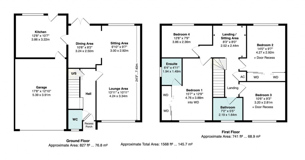 Floorplan for Woodend, Bramhall, SK7