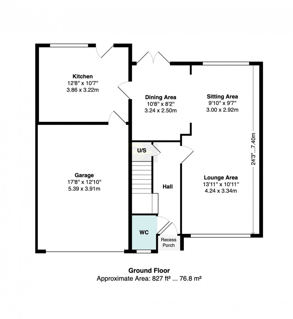 Floorplan for Woodend, Bramhall, SK7