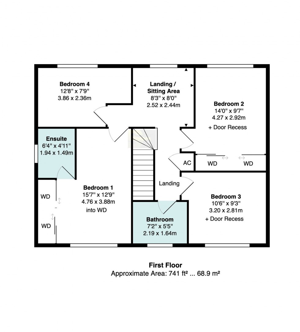 Floorplan for Woodend, Bramhall, SK7